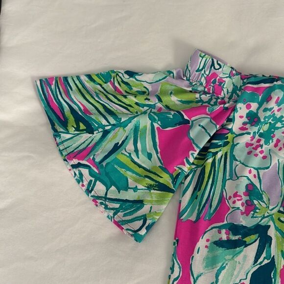 Lilly Pulitzer Off Shoulder Fawcett Dress Size XXS - Picture 5 of 7